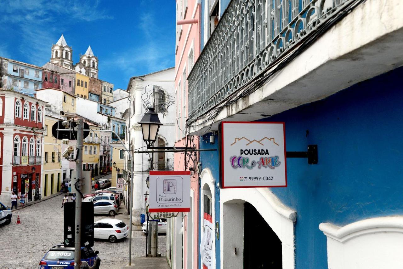 Pousada Cor E Arte - Pelourinho Salwador Zewnętrze zdjęcie
